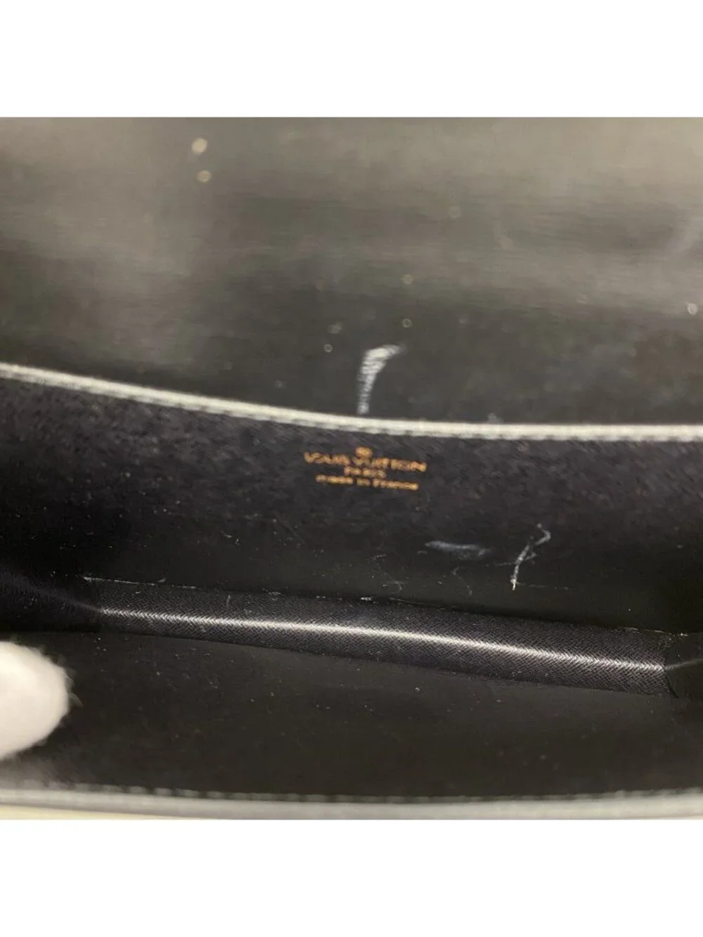 Louis Vuitton Shoulder Bag Epi Grenelle Noir